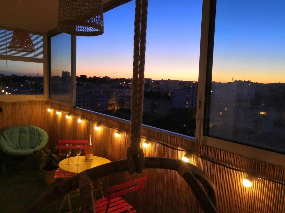 Smile Home-Nid Panoramique Vue Wow ! Spadeco - Loungezen - Terrasse Ensoleillee - Arrivee Autonome - Netflix - Emplacement Ideal - Lumineux - Renove A Neuf - Wifi Fibre - มงต์เปอลิเยร์ ภายนอก รูปภาพ