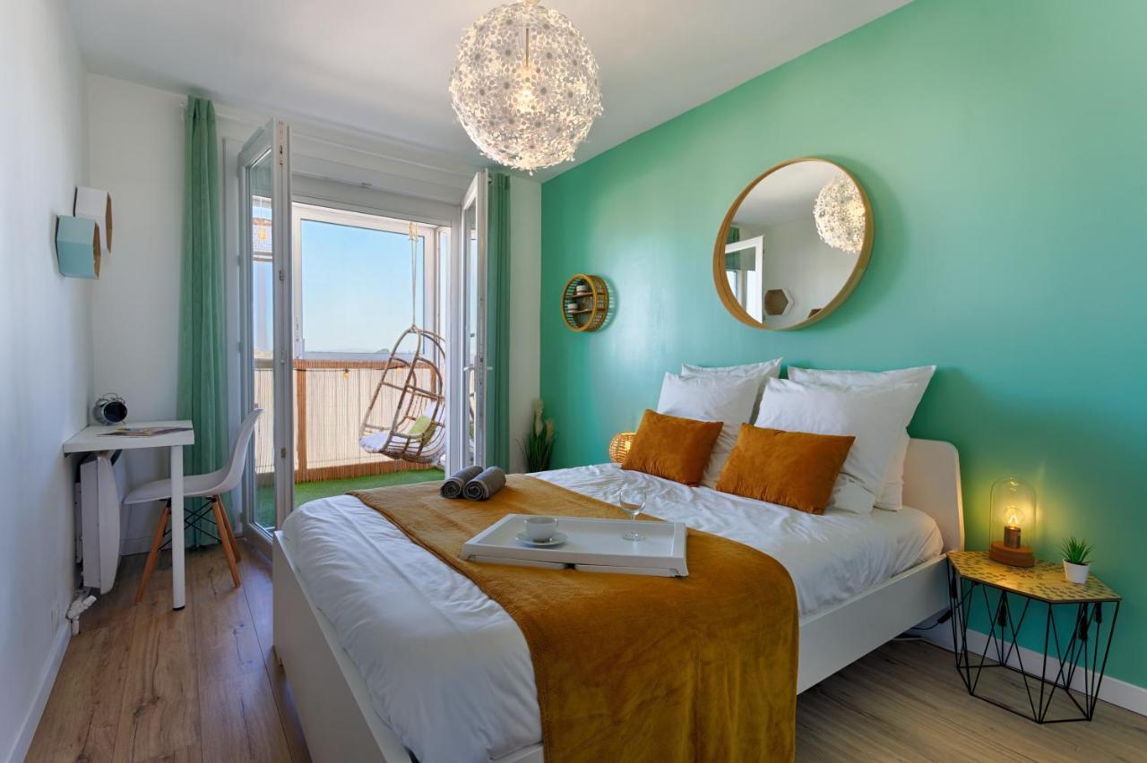 Smile Home-Nid Panoramique Vue Wow ! Spadeco - Loungezen - Terrasse Ensoleillee - Arrivee Autonome - Netflix - Emplacement Ideal - Lumineux - Renove A Neuf - Wifi Fibre - มงต์เปอลิเยร์ ภายนอก รูปภาพ