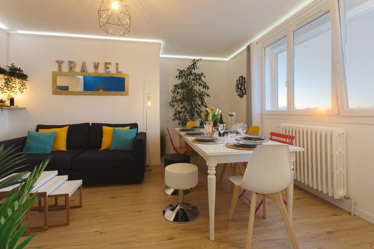 Smile Home-Nid Panoramique Vue Wow ! Spadeco - Loungezen - Terrasse Ensoleillee - Arrivee Autonome - Netflix - Emplacement Ideal - Lumineux - Renove A Neuf - Wifi Fibre - มงต์เปอลิเยร์ ภายนอก รูปภาพ