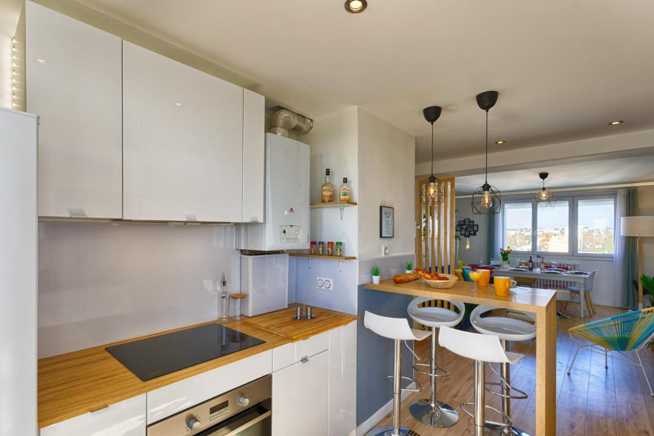 Smile Home-Nid Panoramique Vue Wow ! Spadeco - Loungezen - Terrasse Ensoleillee - Arrivee Autonome - Netflix - Emplacement Ideal - Lumineux - Renove A Neuf - Wifi Fibre - มงต์เปอลิเยร์ ภายนอก รูปภาพ
