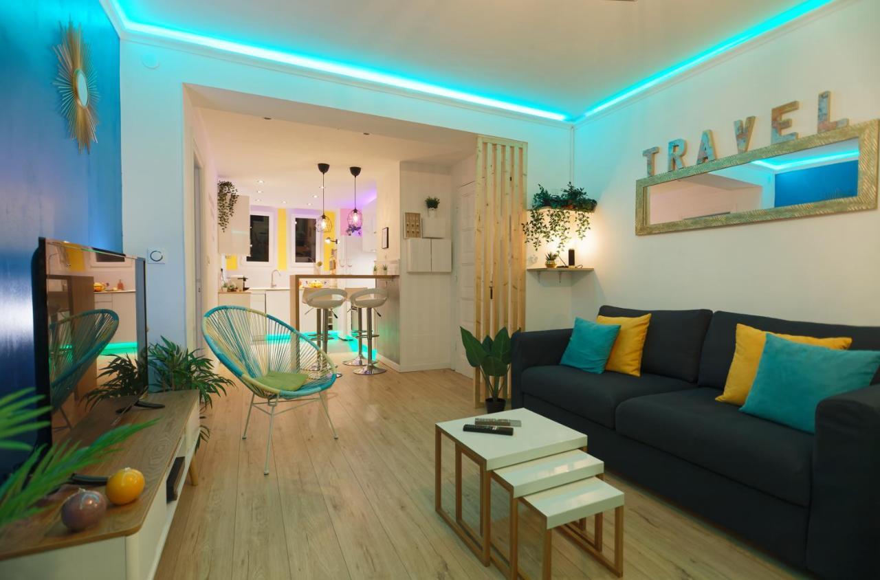 Smile Home-Nid Panoramique Vue Wow ! Spadeco - Loungezen - Terrasse Ensoleillee - Arrivee Autonome - Netflix - Emplacement Ideal - Lumineux - Renove A Neuf - Wifi Fibre - มงต์เปอลิเยร์ ภายนอก รูปภาพ